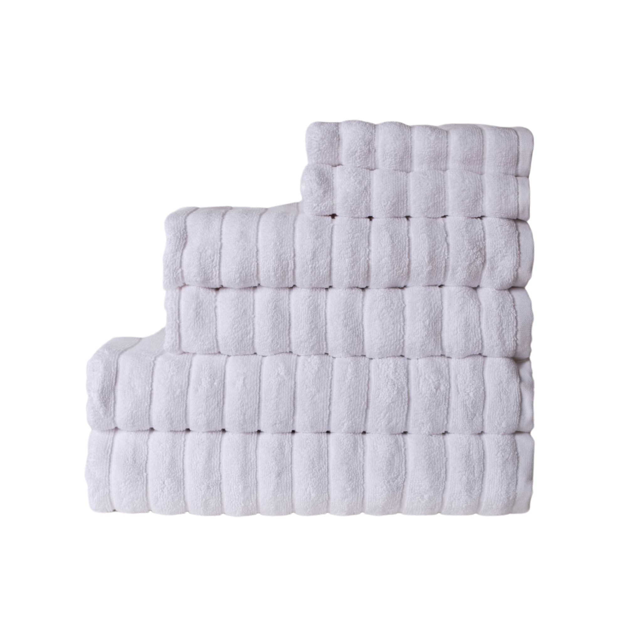 Brampton Towel Set 6 Pack White
